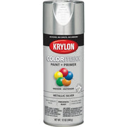Krylon ColorMaxx 11 Oz. Metallic Gloss Spray Paint, Silver