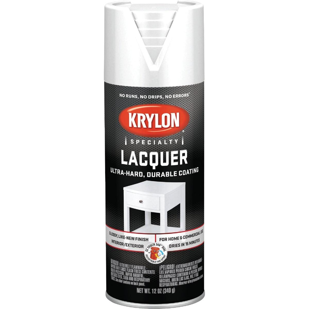 Krylon 12 Oz. White Spray Lacquer