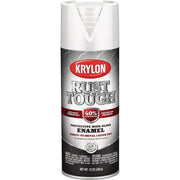 Krylon Rust Tough 12 Oz. Gloss Alkyd Enamel Spray Paint, White