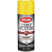 Krylon Rust Tough 12 Oz. Gloss Alkyd Enamel Spray Paint, Yellow