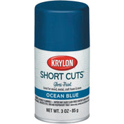 Krylon Short Cuts 3 Oz. High-Gloss Enamel Spray Paint, Ocean Blue