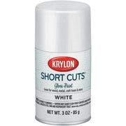 Krylon Short Cuts 3 Oz. High-Gloss Enamel Spray Paint, White