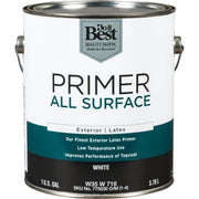 White All Surface Exterior Primer, 1 Gal.