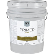 PVA Interior Latex Drywall Primer, White, 5 Gal.