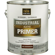 Alkyd Industrial Primer, Red Oxide/Brown, 1 Gal.