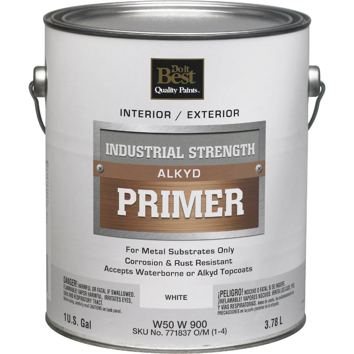 Alkyd Industrial Strength Primer, White, 1 Gal.