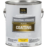 Alkyd Industrial Coating, Osha Yellow, 1 Gal.