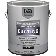 Waterborne Industrial Enamel, Black, 1 Gal.