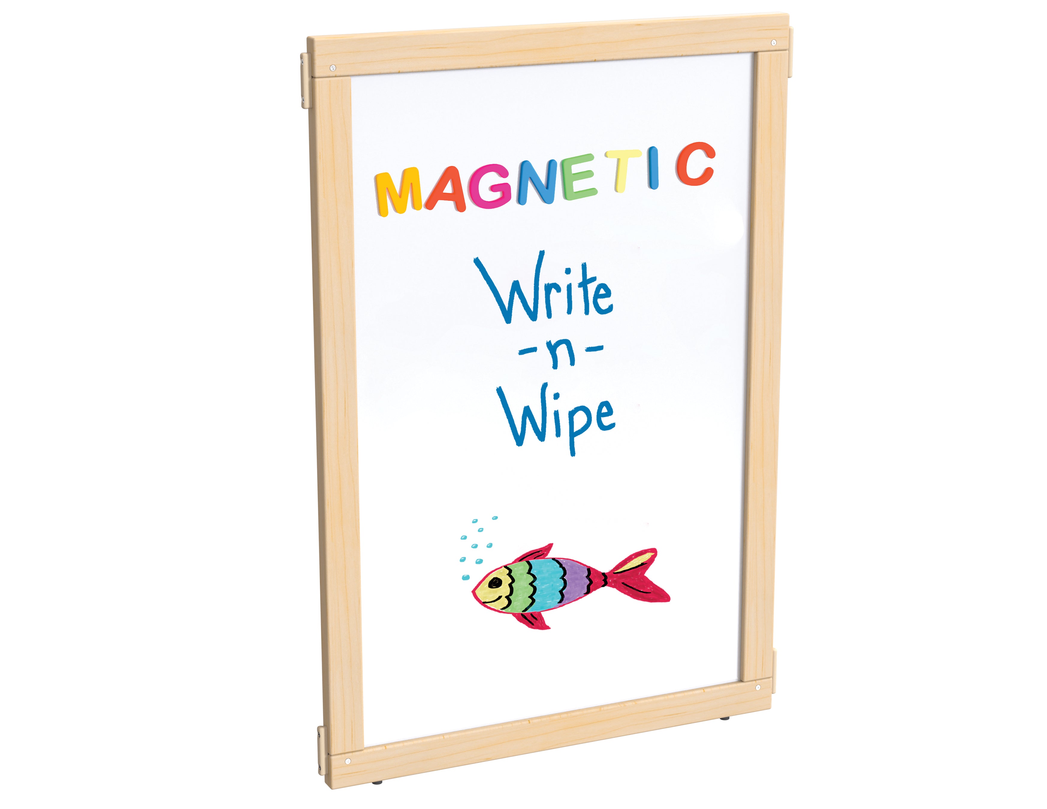 KYDZ Suite® Panel - A-height - 24" Wide - Magnetic Write-n-Wipe