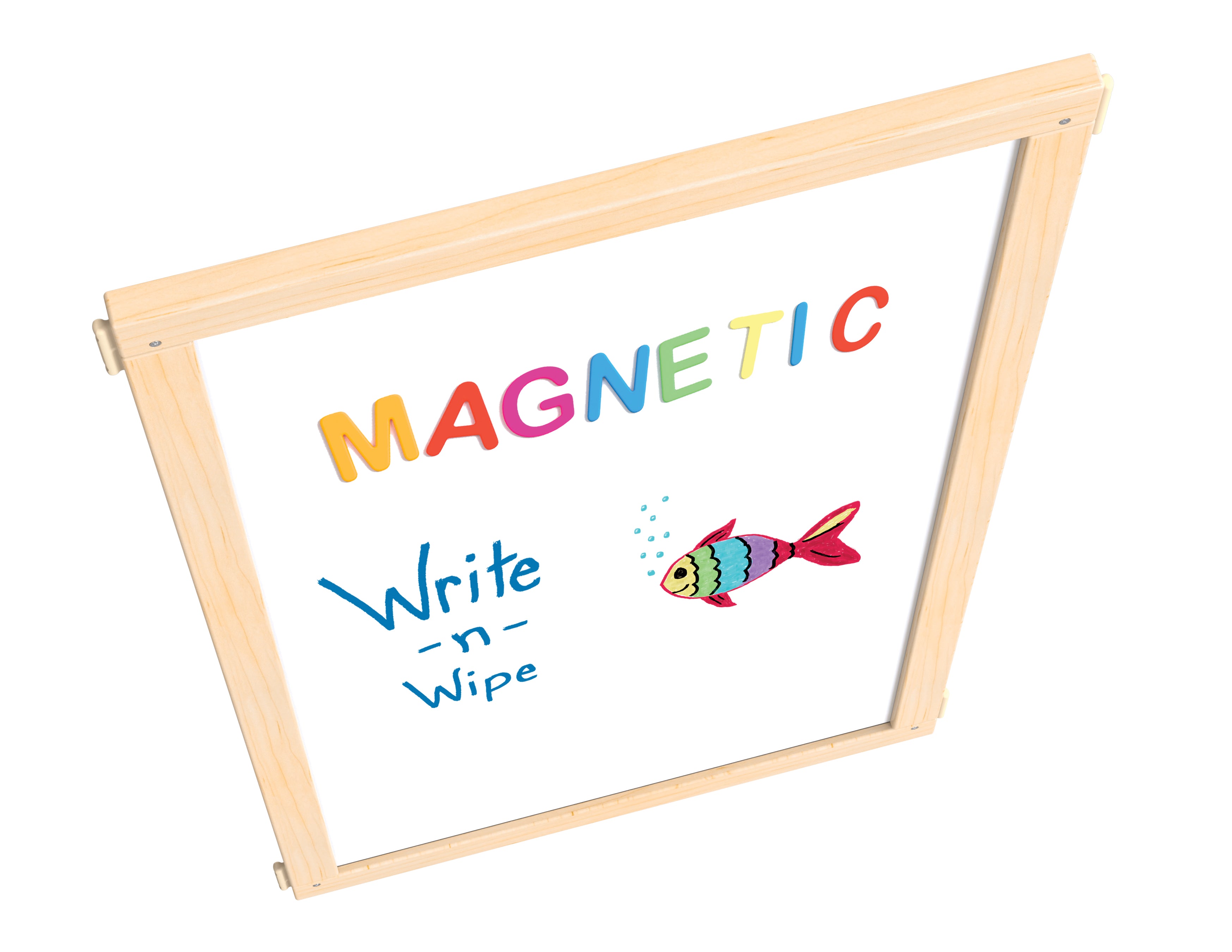 KYDZ Suite® Panel - S-height - 24" Wide - Magnetic Write-n-Wipe