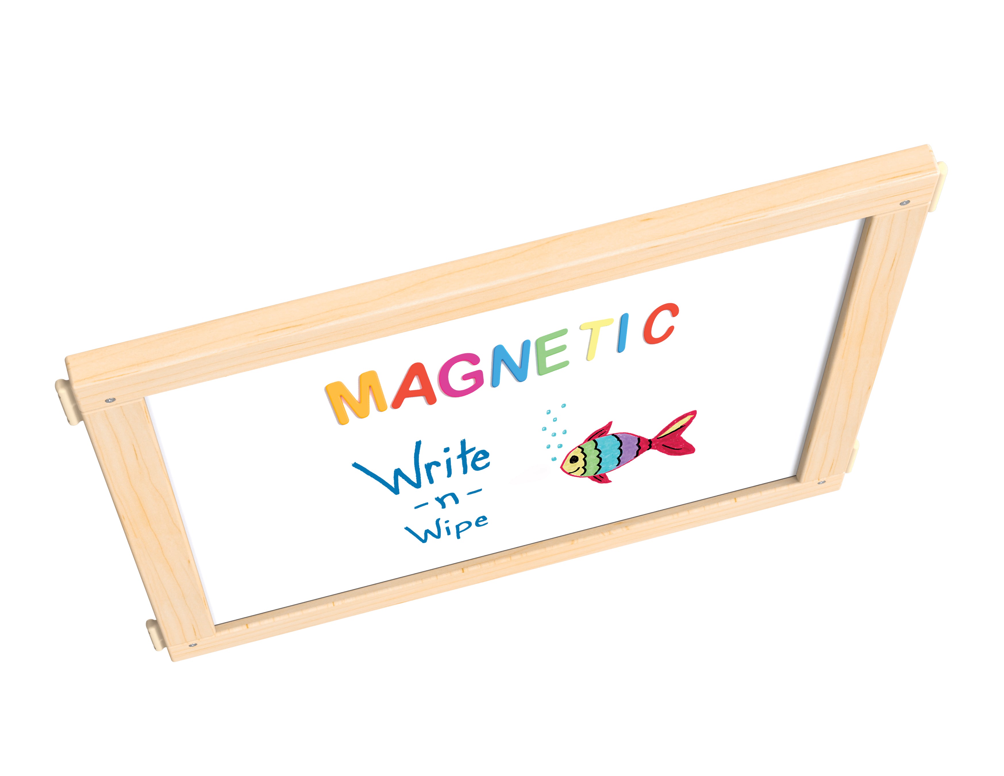 KYDZ Suite® Panel - T-height - 24" Wide - Magnetic Write-n-Wipe