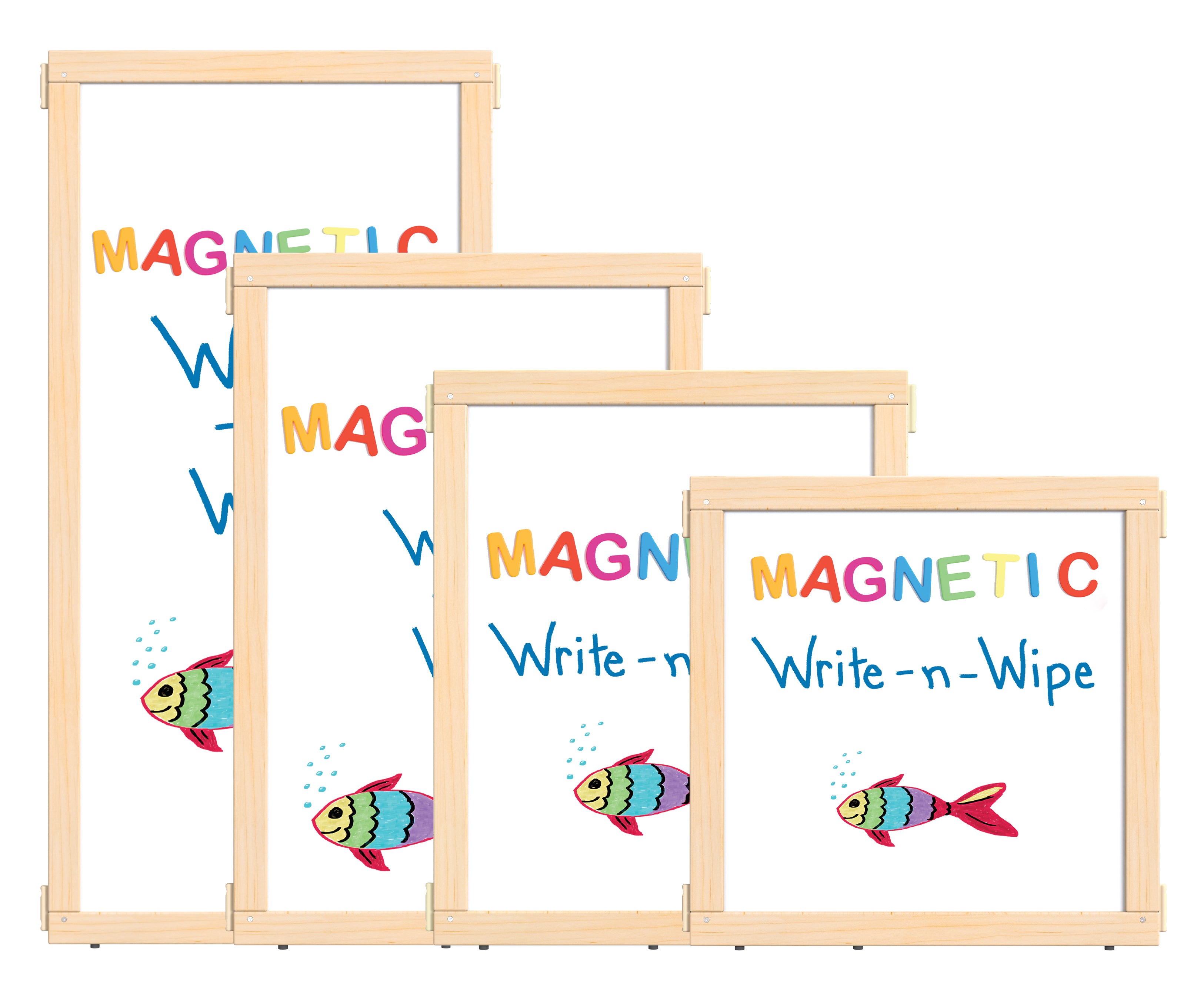 KYDZ Suite® Panel - E-height - 24" Wide - Magnetic Write-n-Wipe