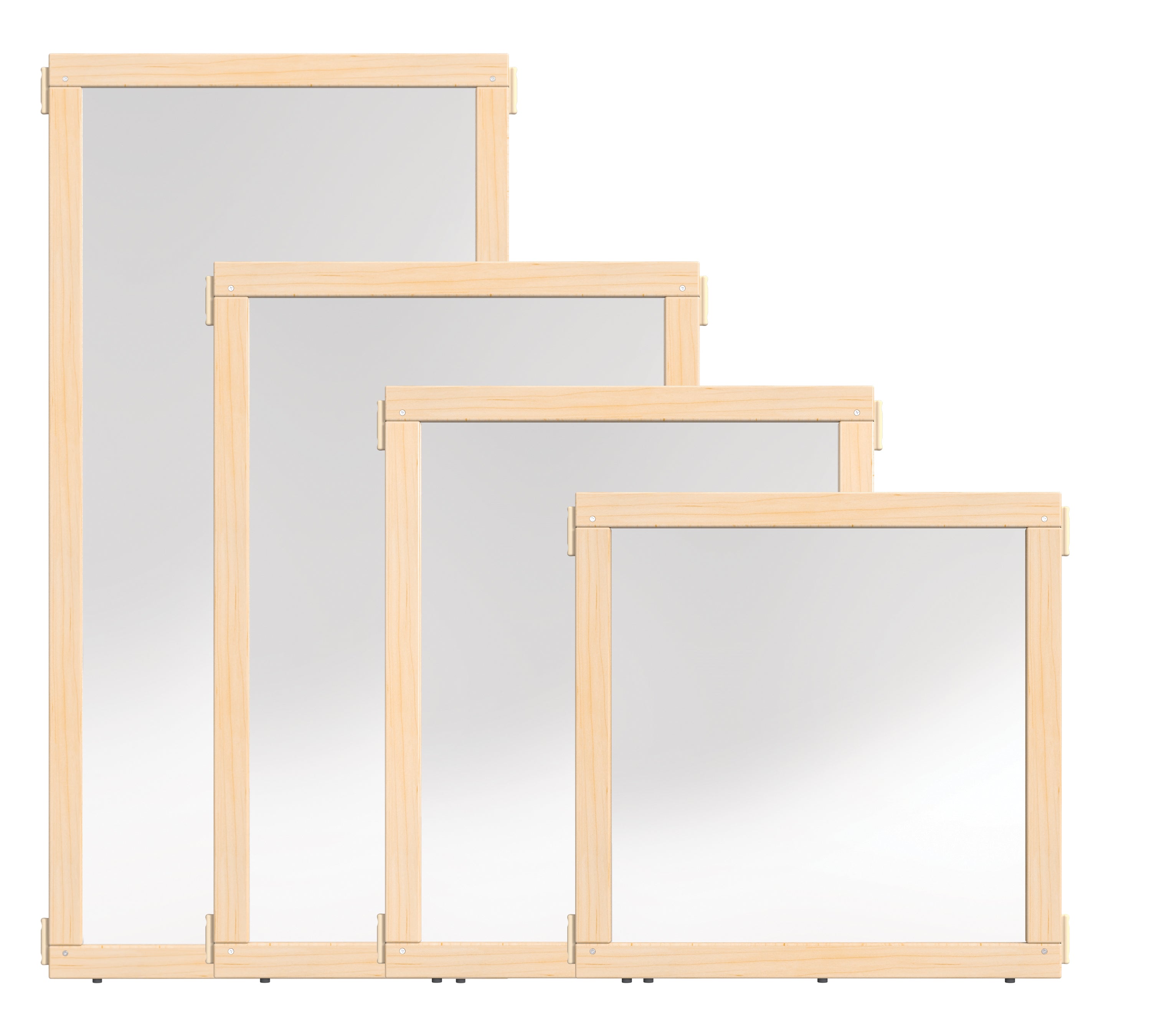 KYDZ Suite® Panel - T-height - 48" Wide - Mirror