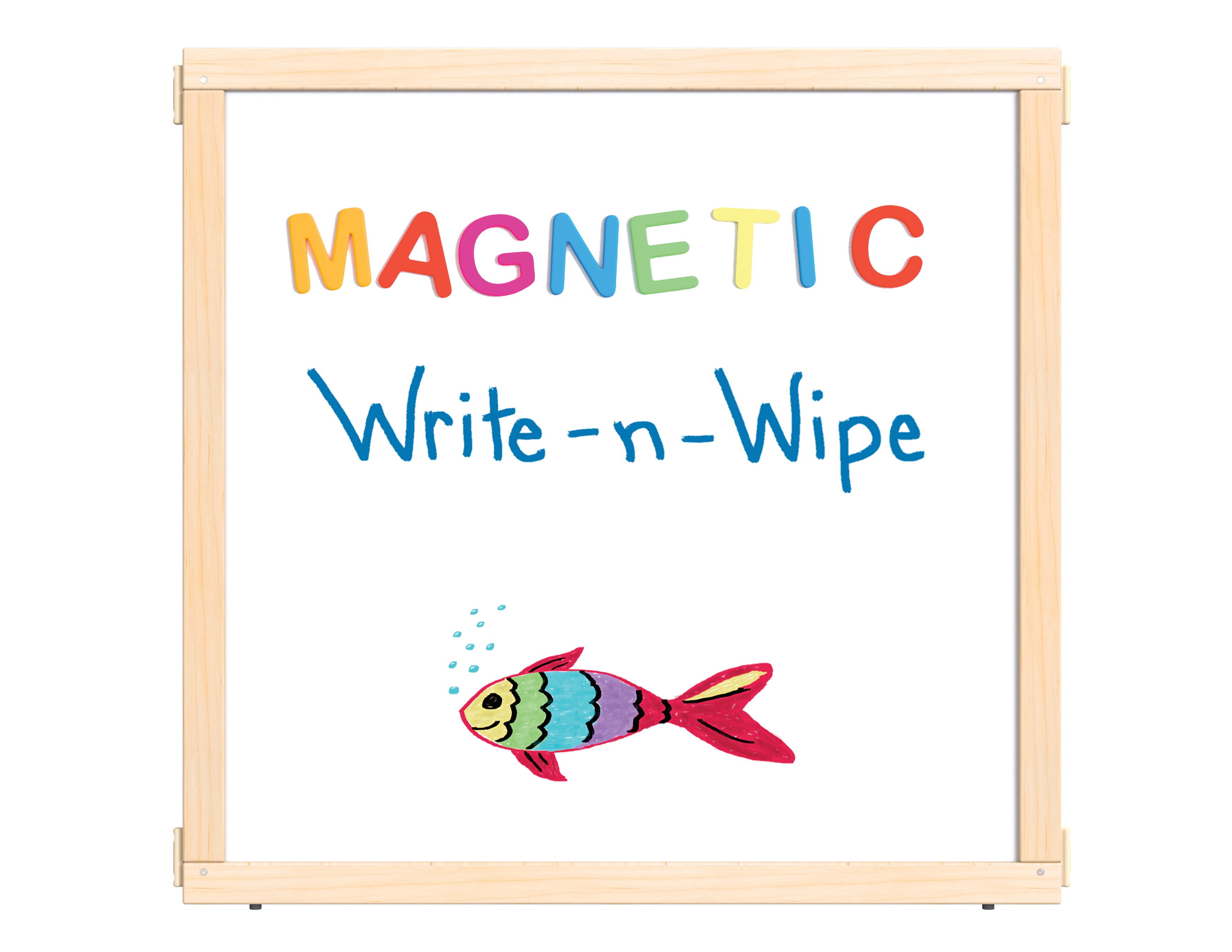 KYDZ Suite® Panel - A-height - 36" Wide - Magnetic Write-n-Wipe