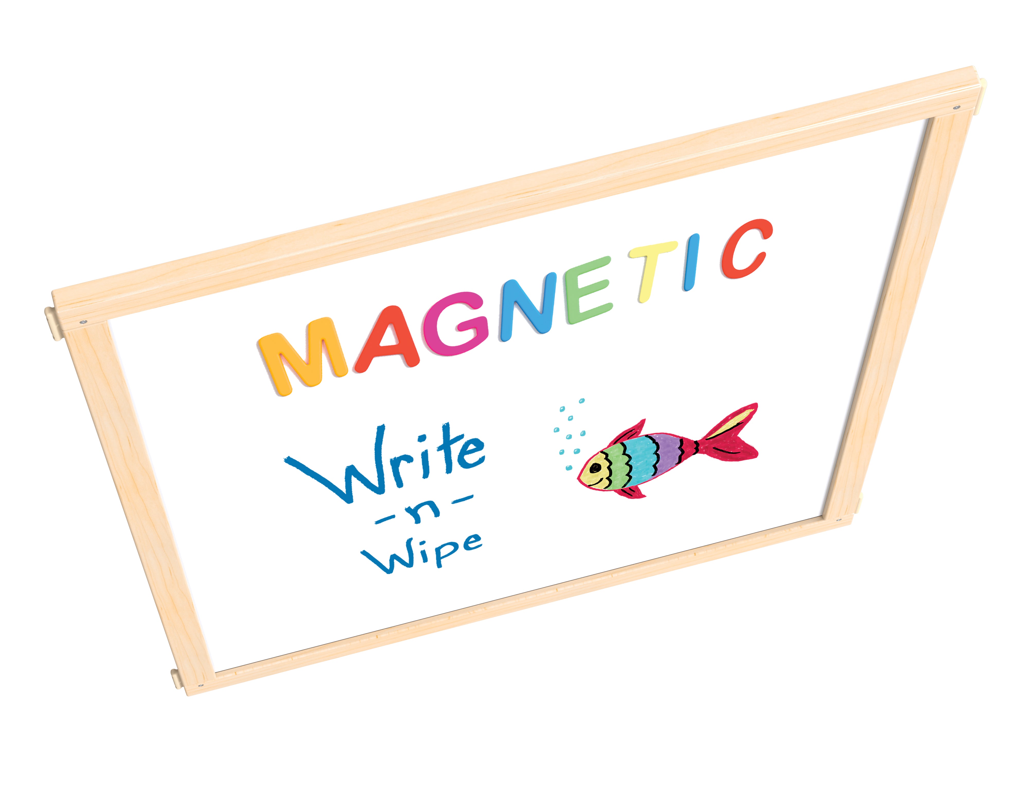 KYDZ Suite® Panel - S-height - 36" Wide - Magnetic Write-n-Wipe