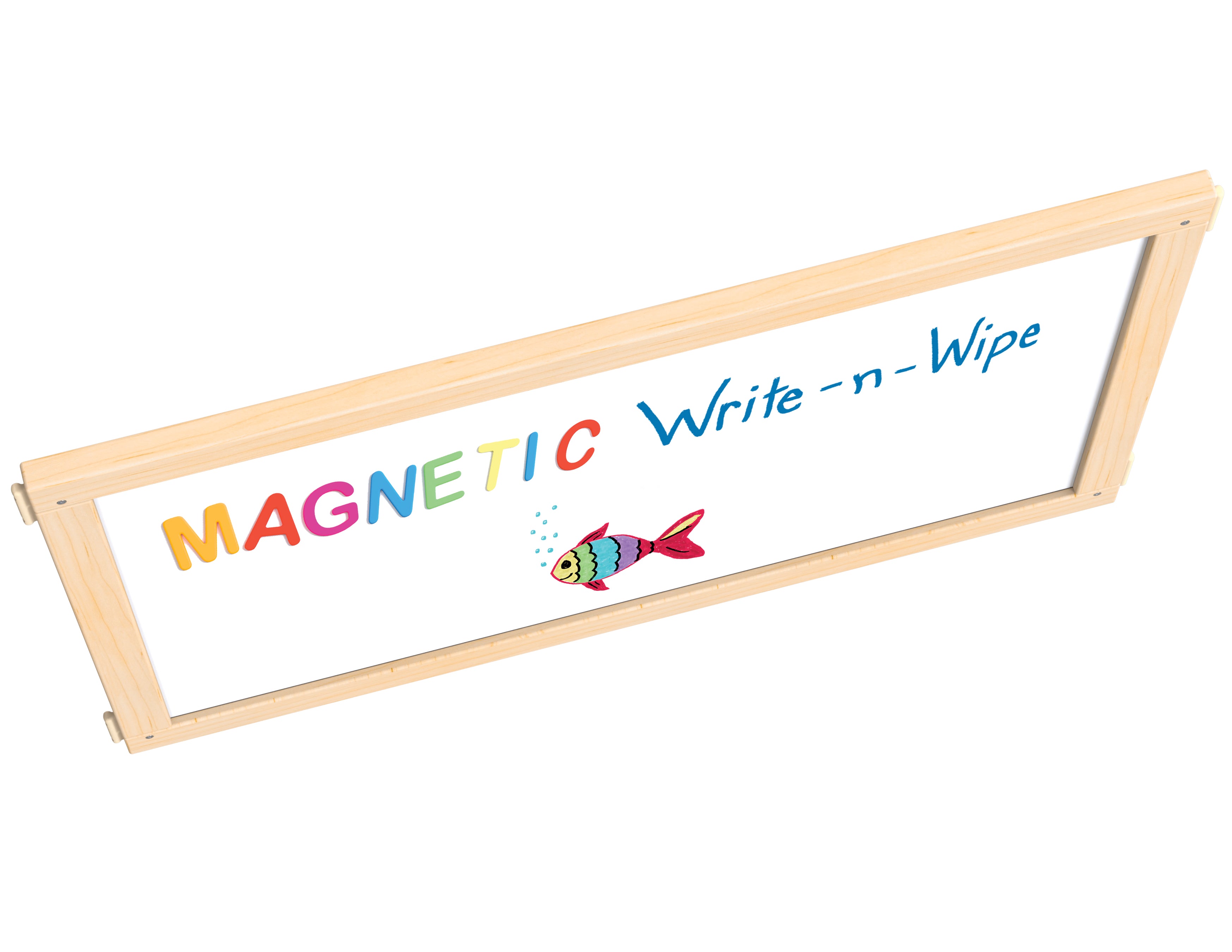 KYDZ Suite® Panel - T-height - 36" Wide - Magnetic Write-n-Wipe