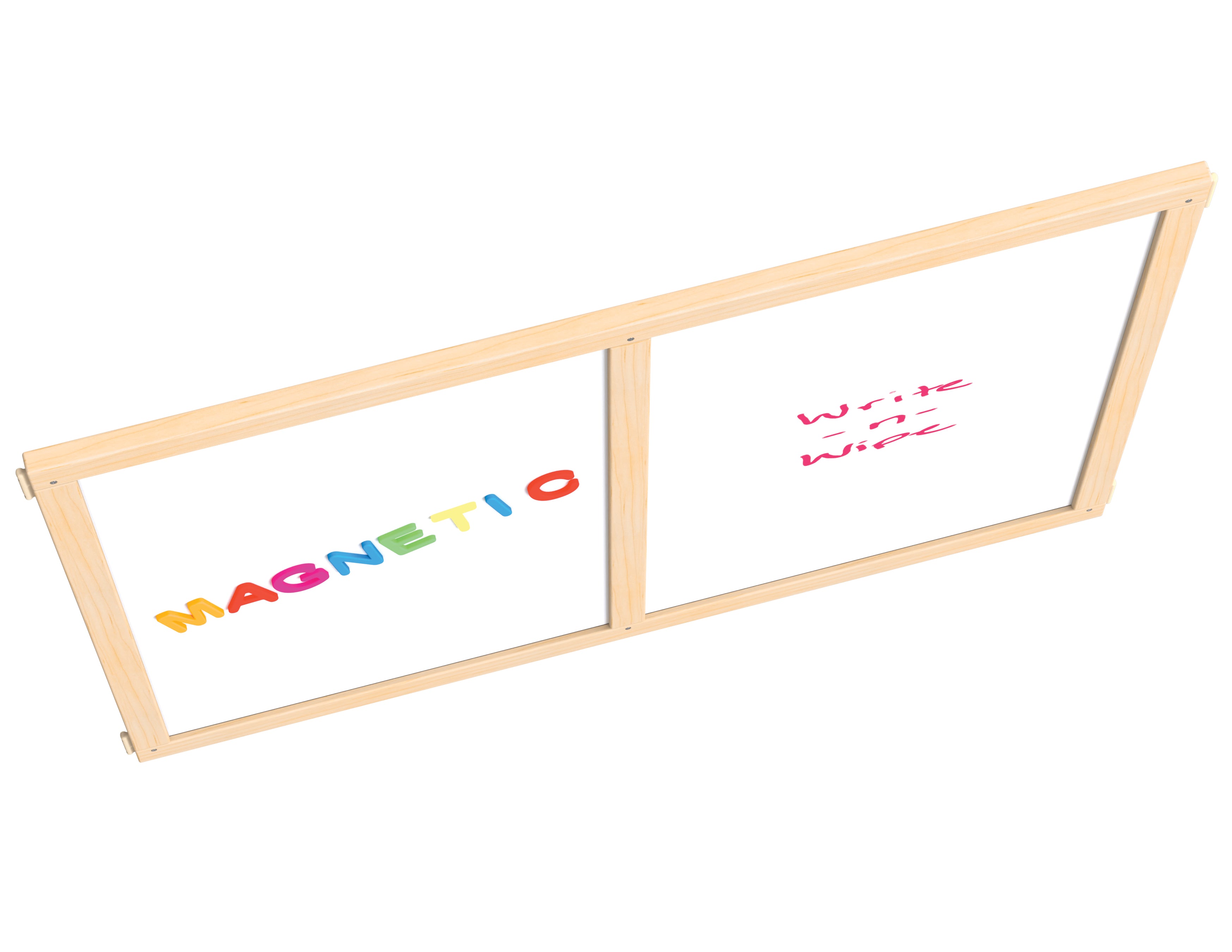 KYDZ Suite® Panel - A-height - 48" Wide - Magnetic Write-n-Wipe