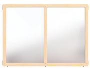 KYDZ Suite® Panel - A-height - 48" Wide - Mirror
