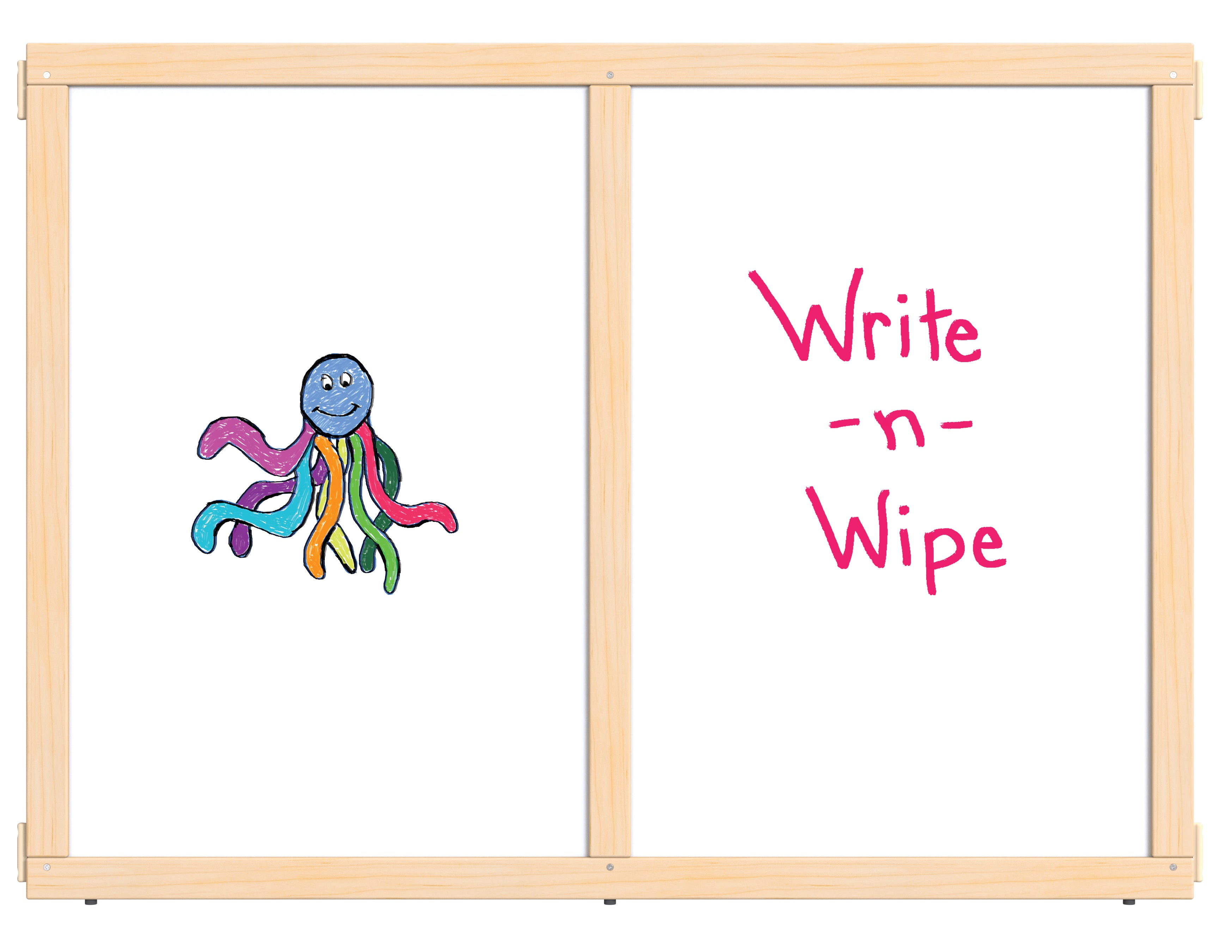 KYDZ Suite® Panel - A-height - 48" Wide - Write-n-Wipe