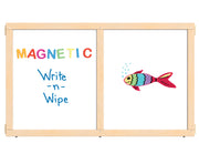 KYDZ Suite® Panel - E-height - 48" Wide - Magnetic Write-n-Wipe
