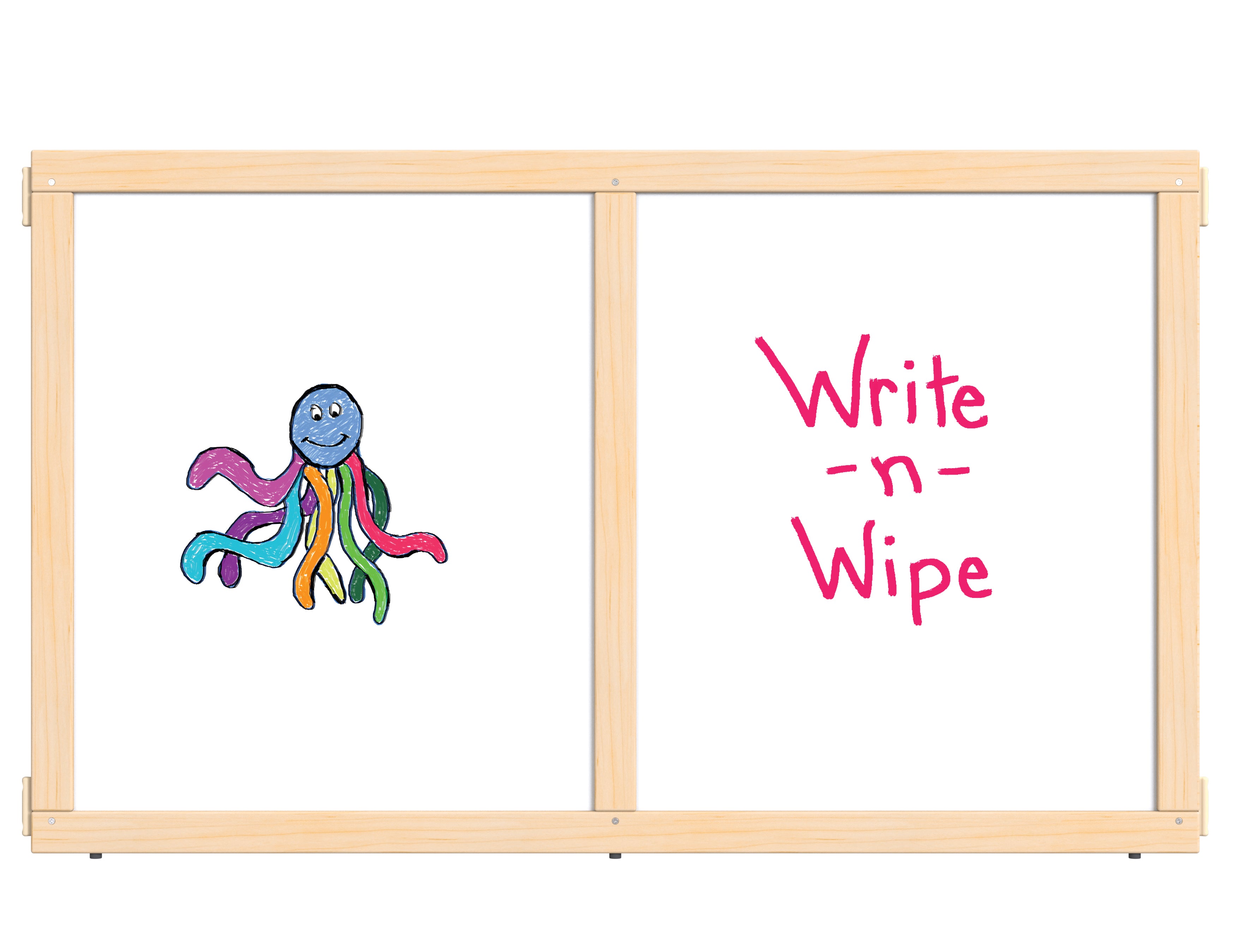 KYDZ Suite® Panel - E-height - 48" Wide - Write-n-Wipe