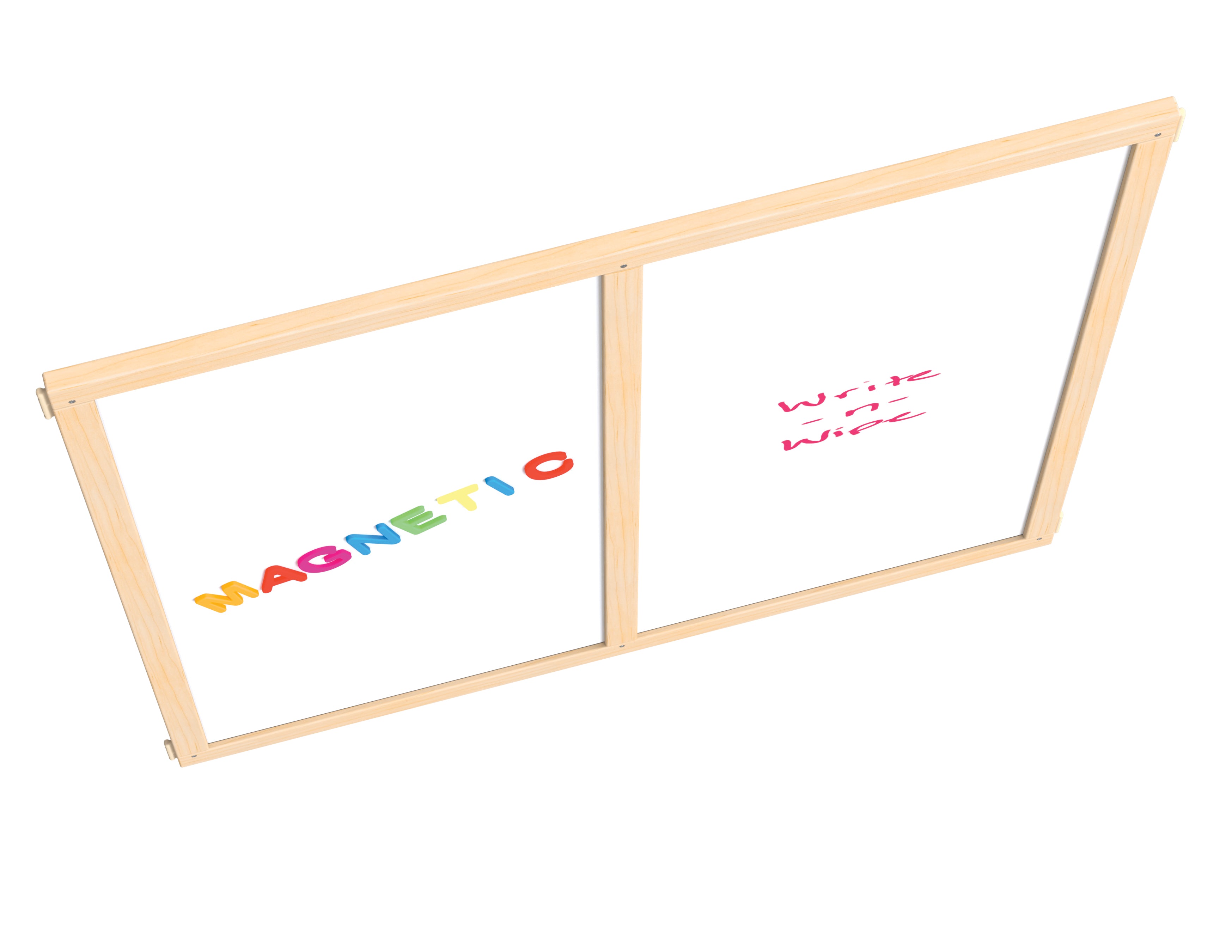 KYDZ Suite® Panel - S-height - 48" Wide - Magnetic Write-n-Wipe