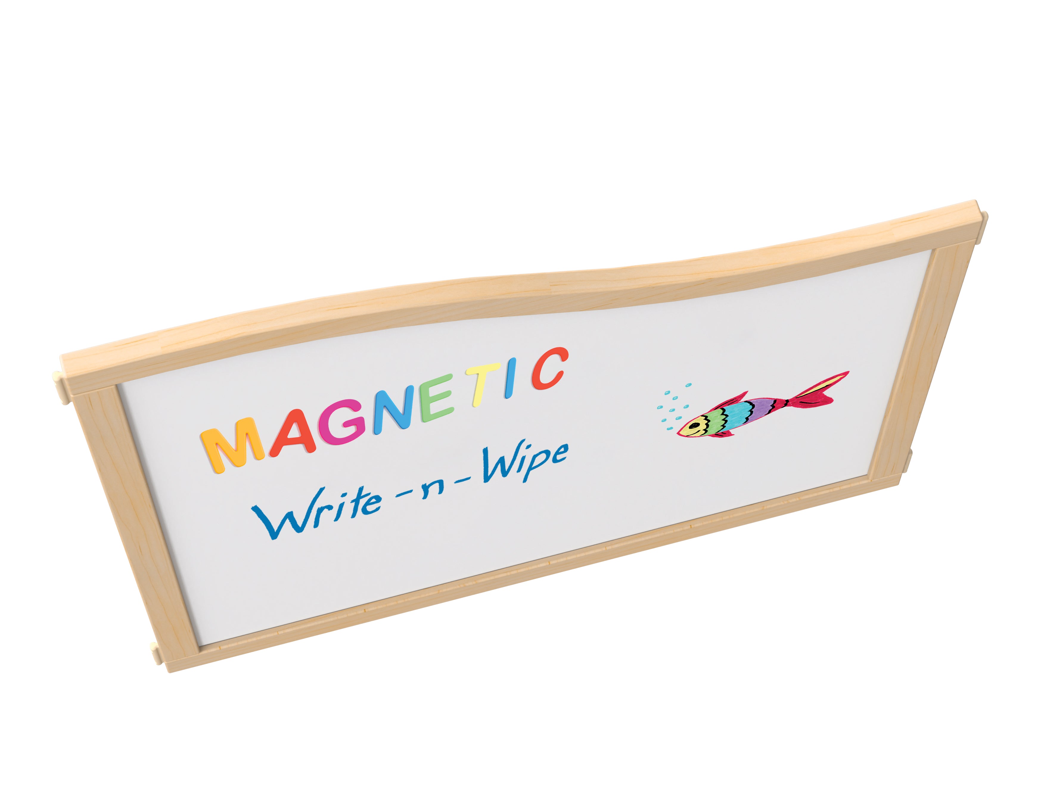 KYDZ Suite® Cascade Panel - E  To A-height - 36" Wide - Magnetic Write-n-Wipe