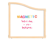 KYDZ Suite® Cascade Panel - E  To A-height - 36" Wide - Magnetic Write-n-Wipe