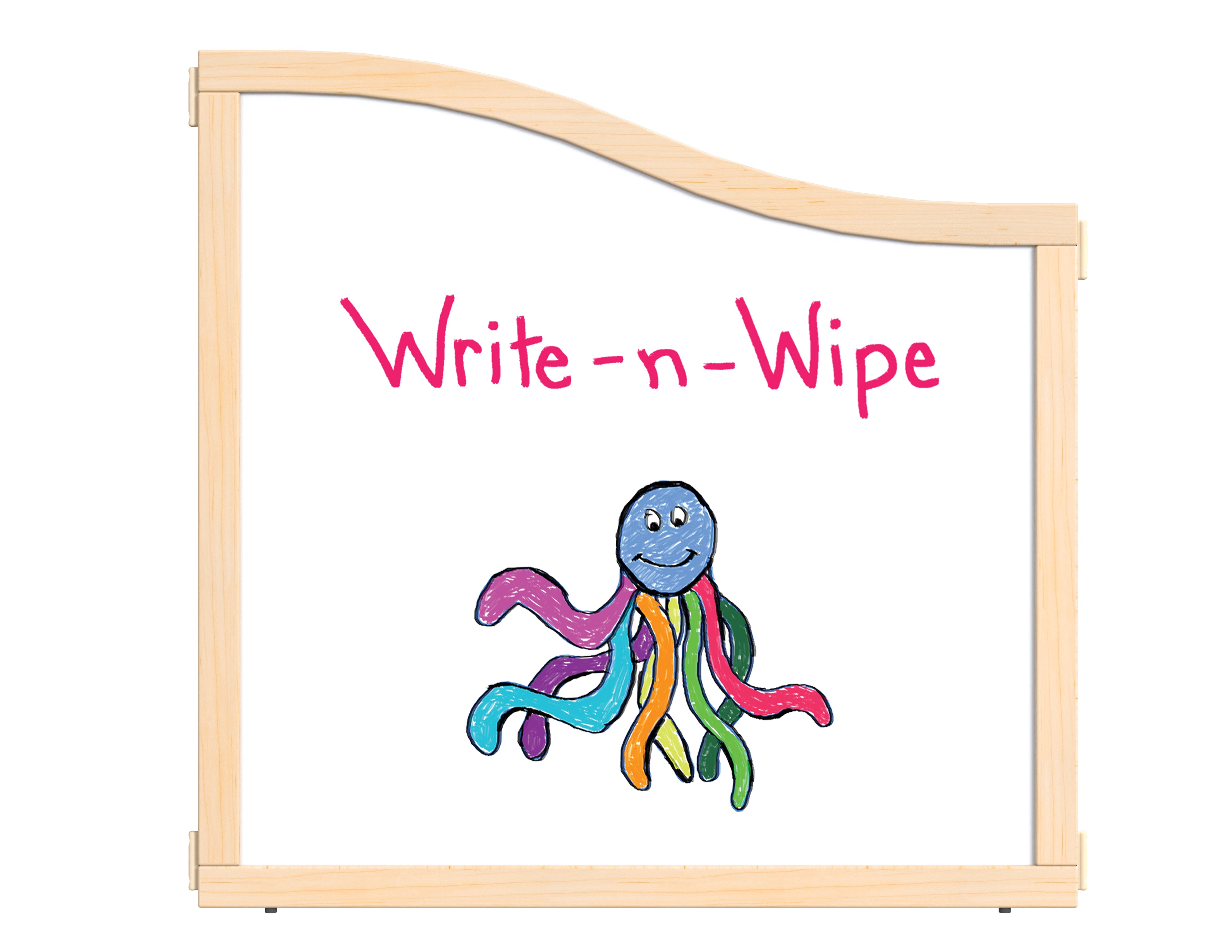 KYDZ Suite® Cascade Panel - E  To A-height - 36" Wide - Write-n-Wipe