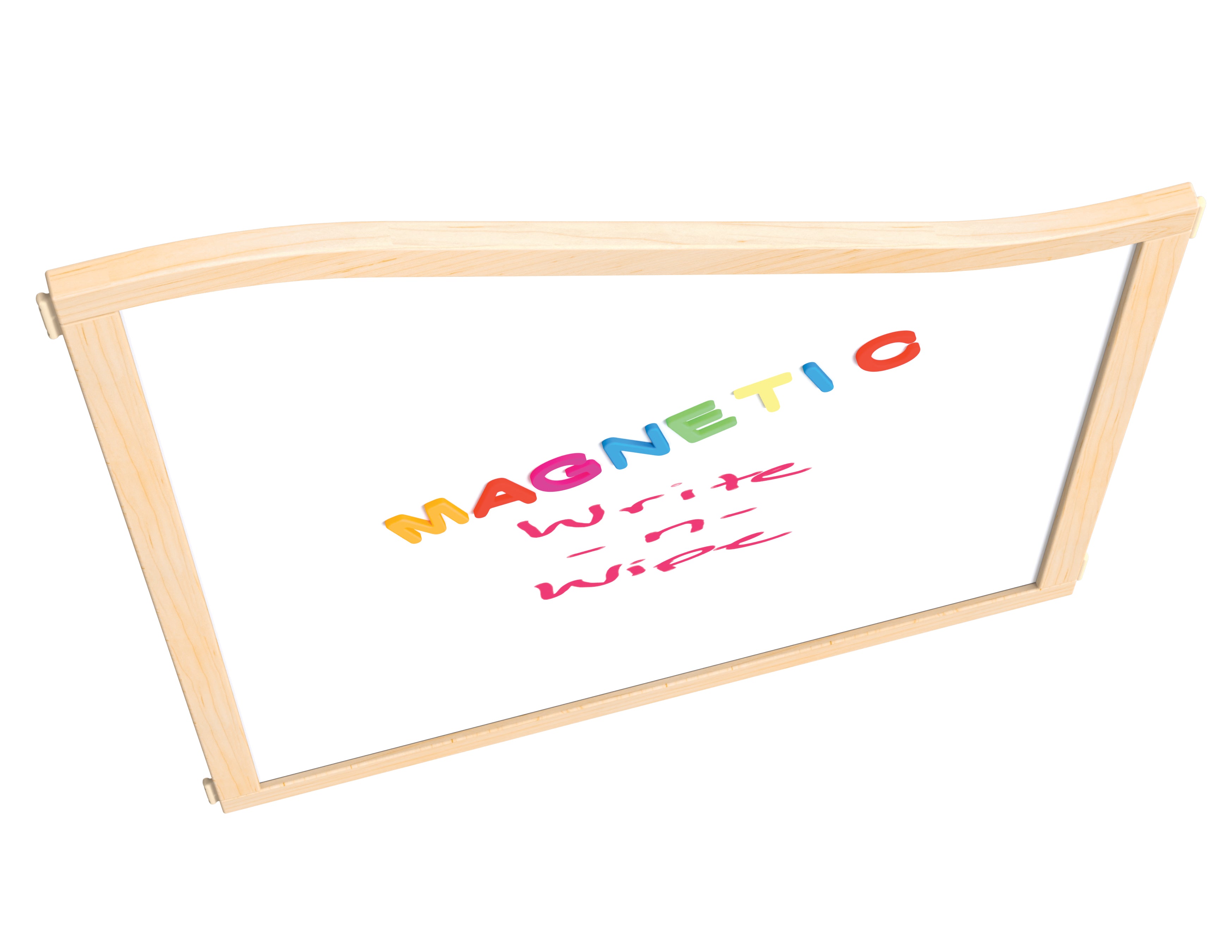 KYDZ Suite® Cascade Panel - A to S-height - 36" Wide - Magnetic Write-n-Wipe