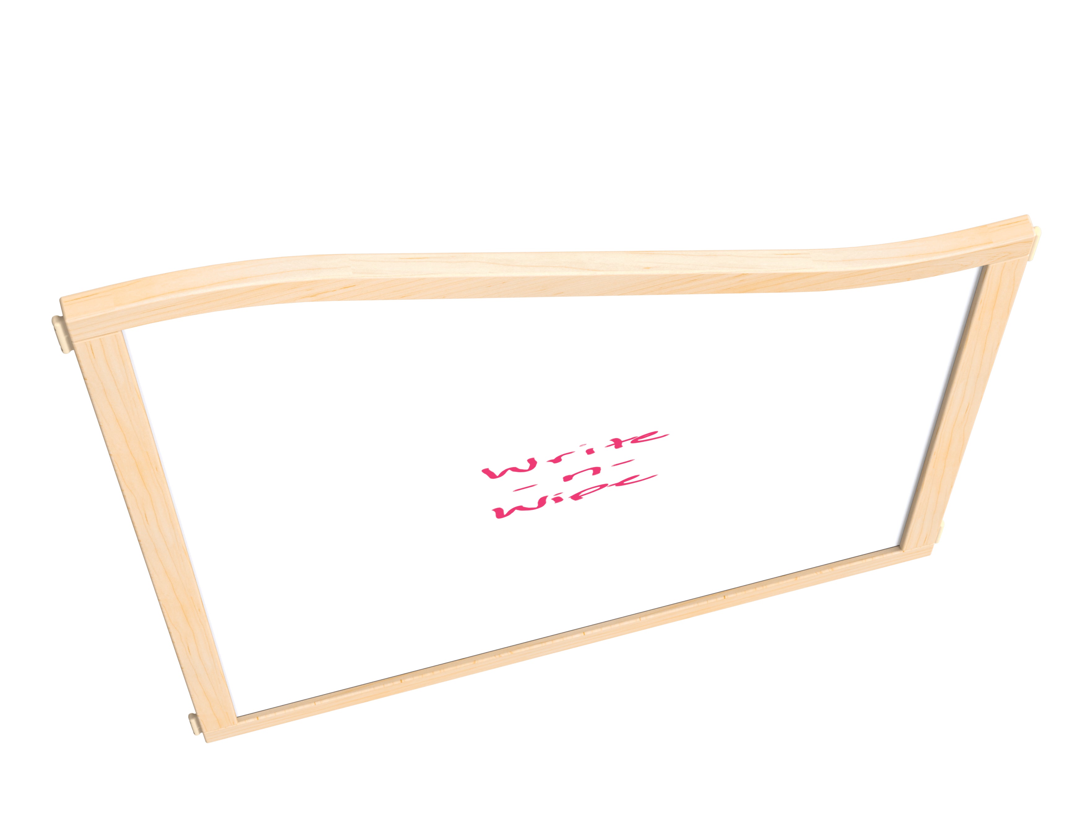 KYDZ Suite® Cascade Panel - A to S-height - 36" Wide - Write-n-Wipe