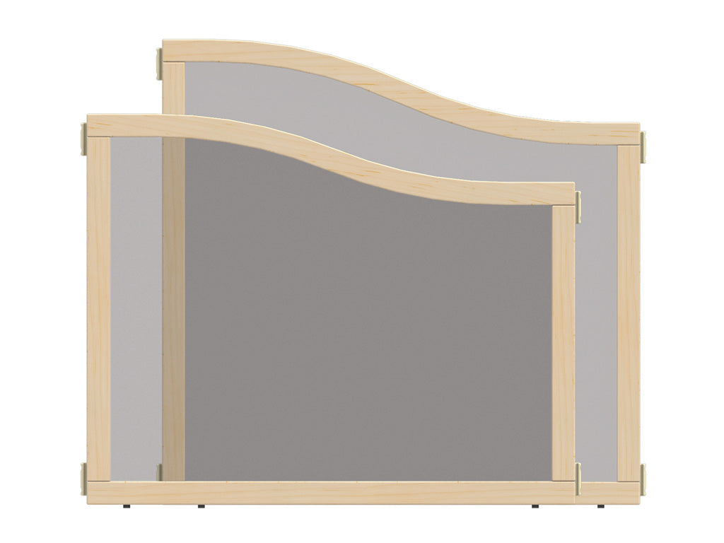 KYDZ Suite® Cascade Panel - E to T-height - 36" Wide - Mirror