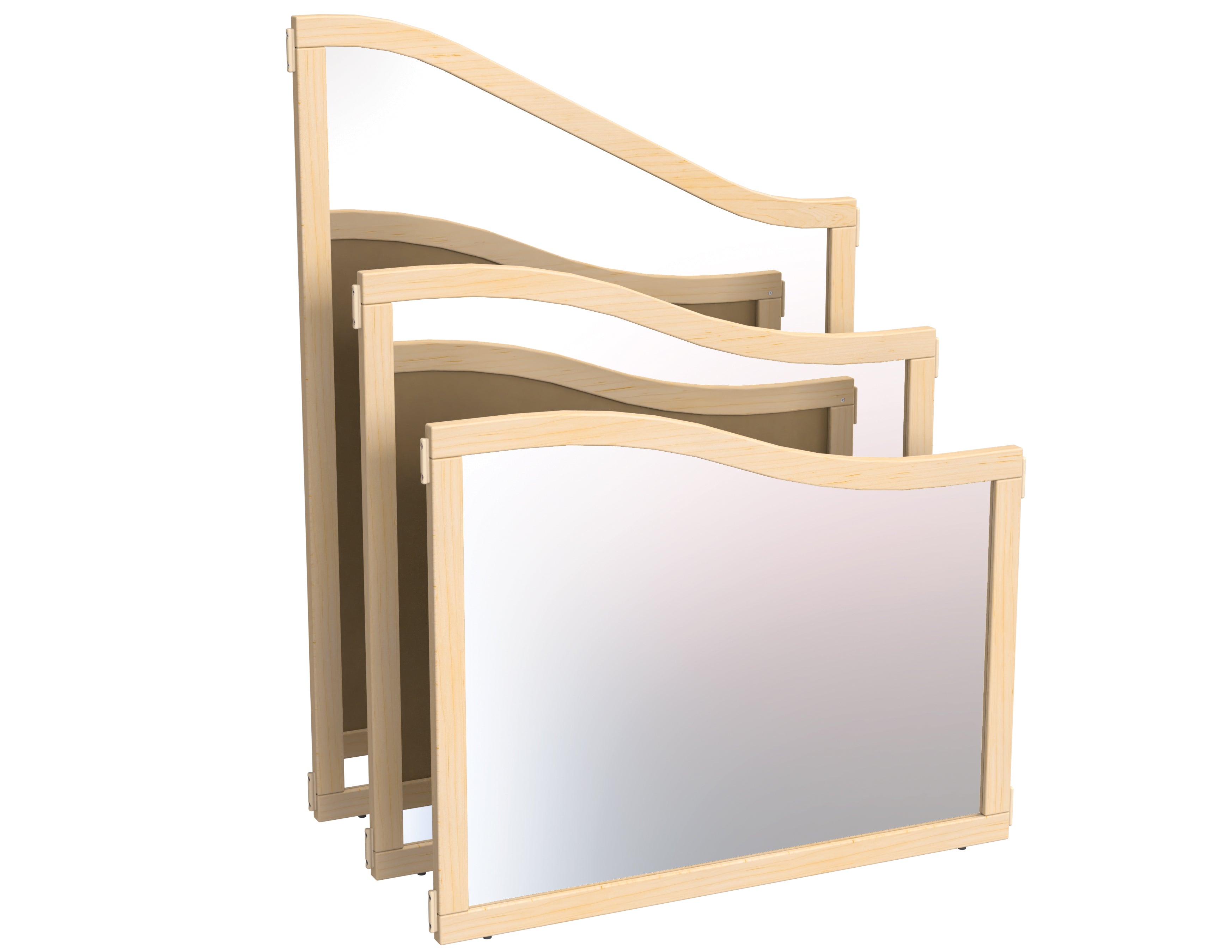 KYDZ Suite® Cascade Panel - E  To A-height - 36" Wide - Mirror