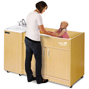 Portable Kiddie Station Sink Changing Table - 58.25"W x 26"D x 39"H
