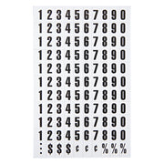 MasterVision  Magnetic Numbers, Black on white
