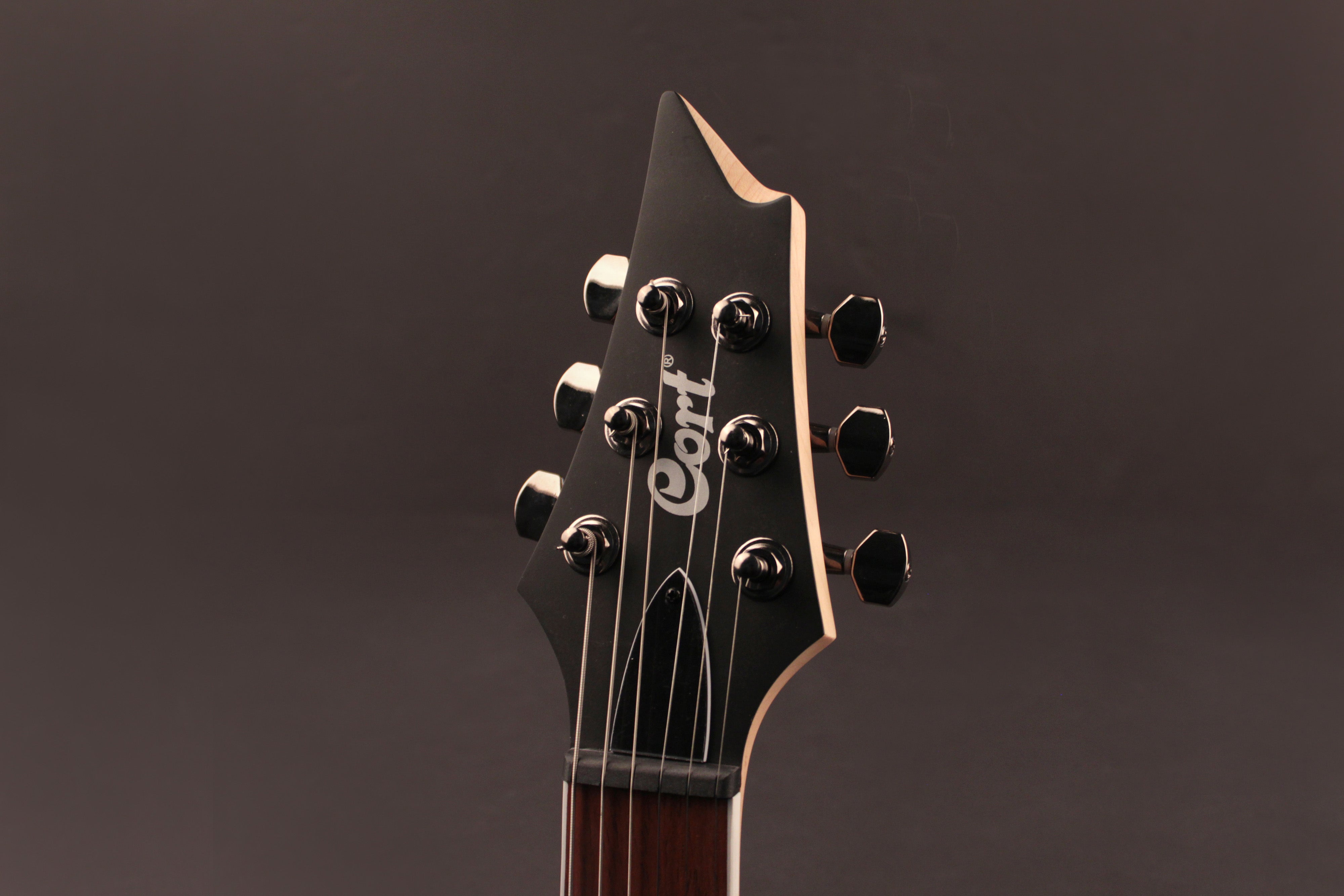 Cort KX300OPRB KX Series Electric Guitar. Open Pore Raw Burst