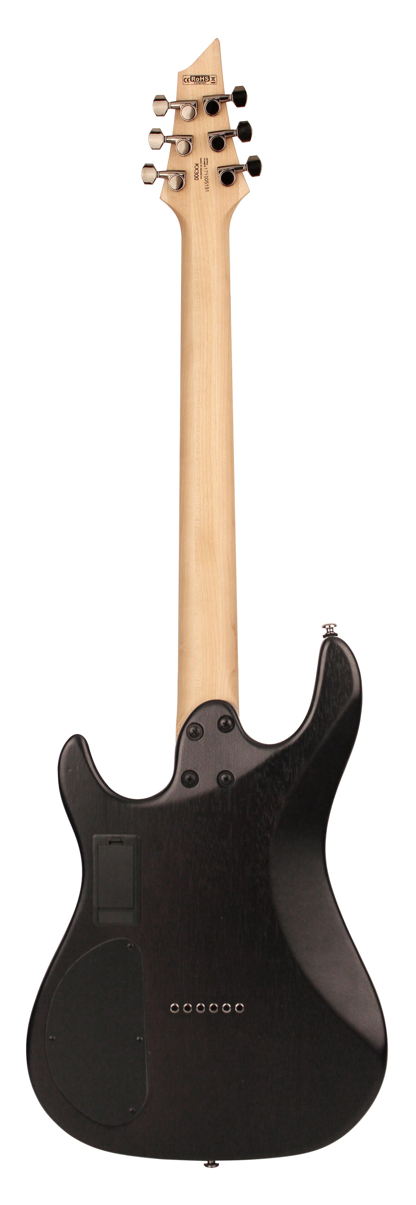 Cort KX300OPRB KX Series Electric Guitar. Open Pore Raw Burst