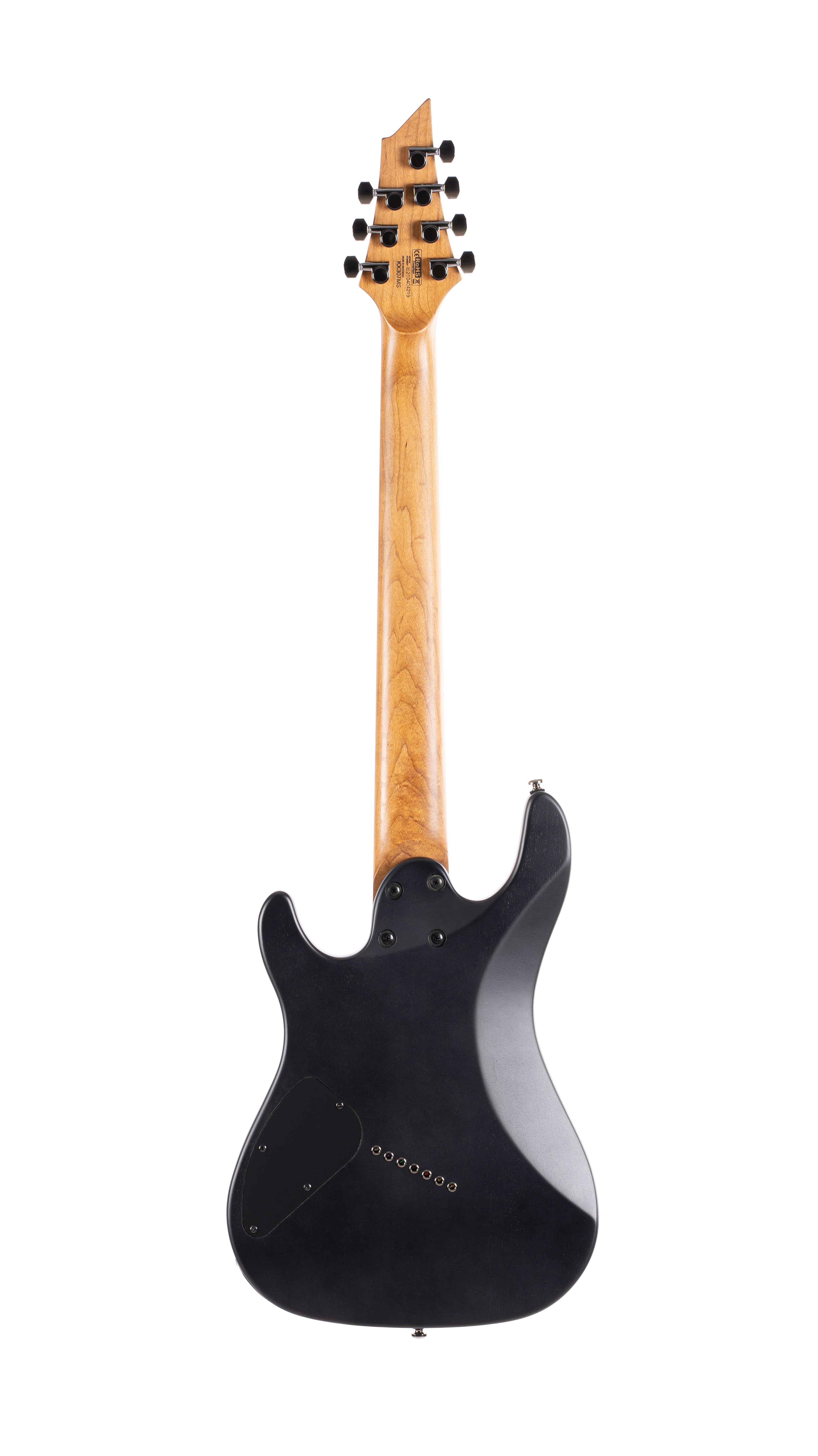 Cort KX307MSOPBK KX Series Multi Scale 7 String Electric Guitar. Open Pore Black