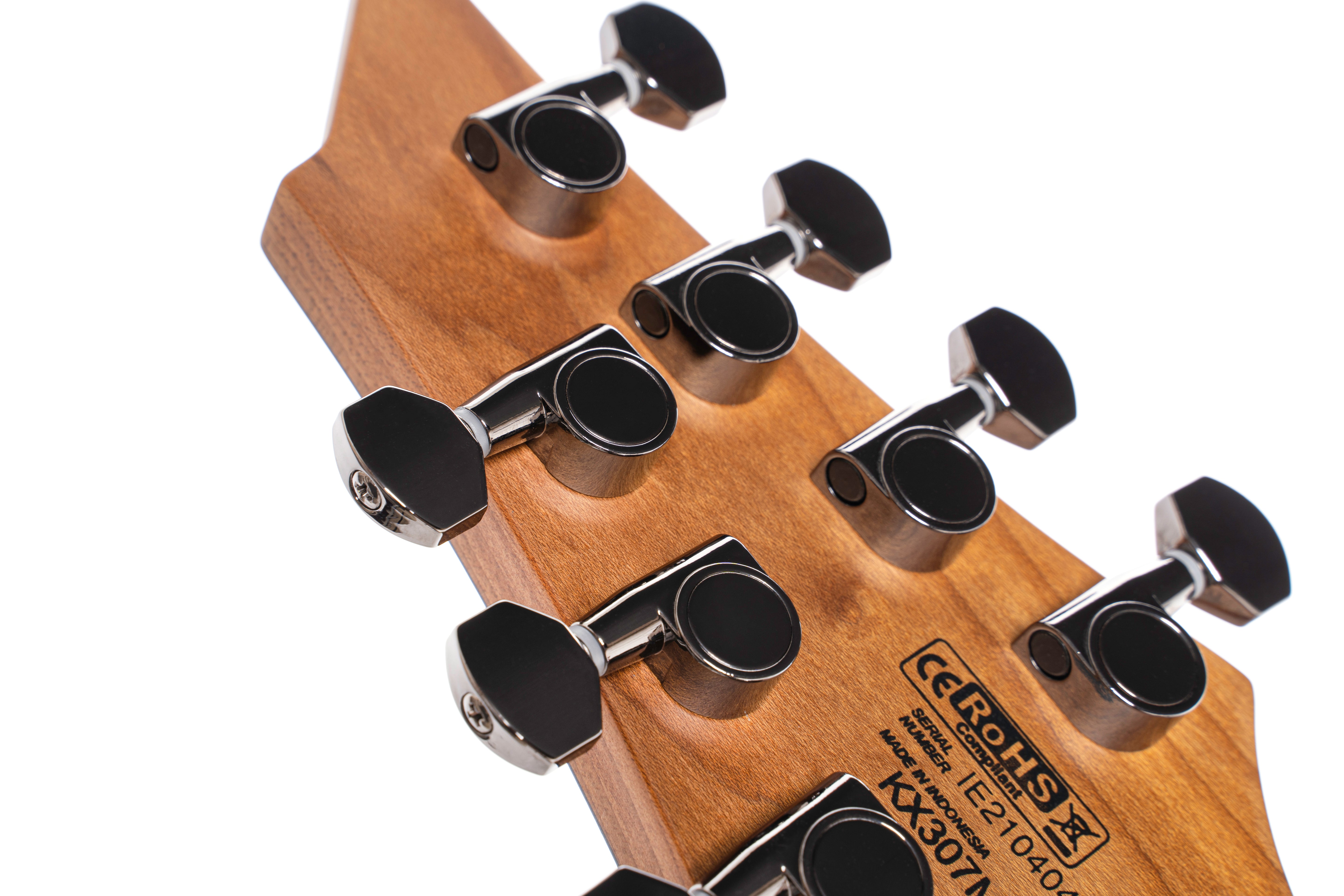 Cort KX307MSOPBK KX Series Multi Scale 7 String Electric Guitar. Open Pore Black