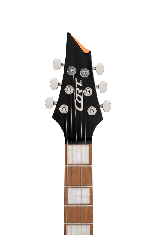 Cort KX600 Infinite Electric Guitar With Bag, Orange Crush Satin