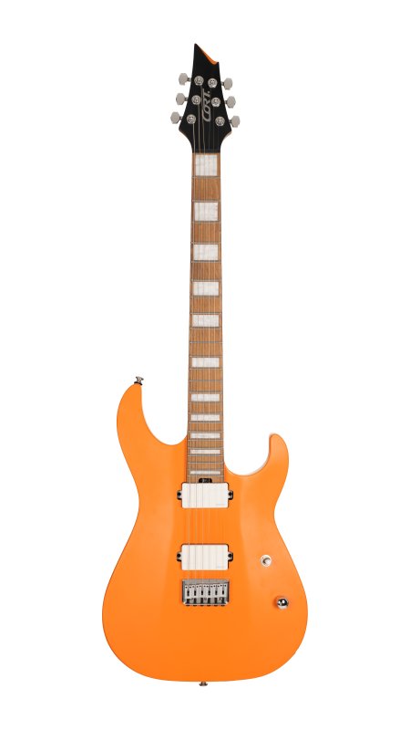 Cort KX600 Infinite Electric Guitar With Bag, Orange Crush Satin