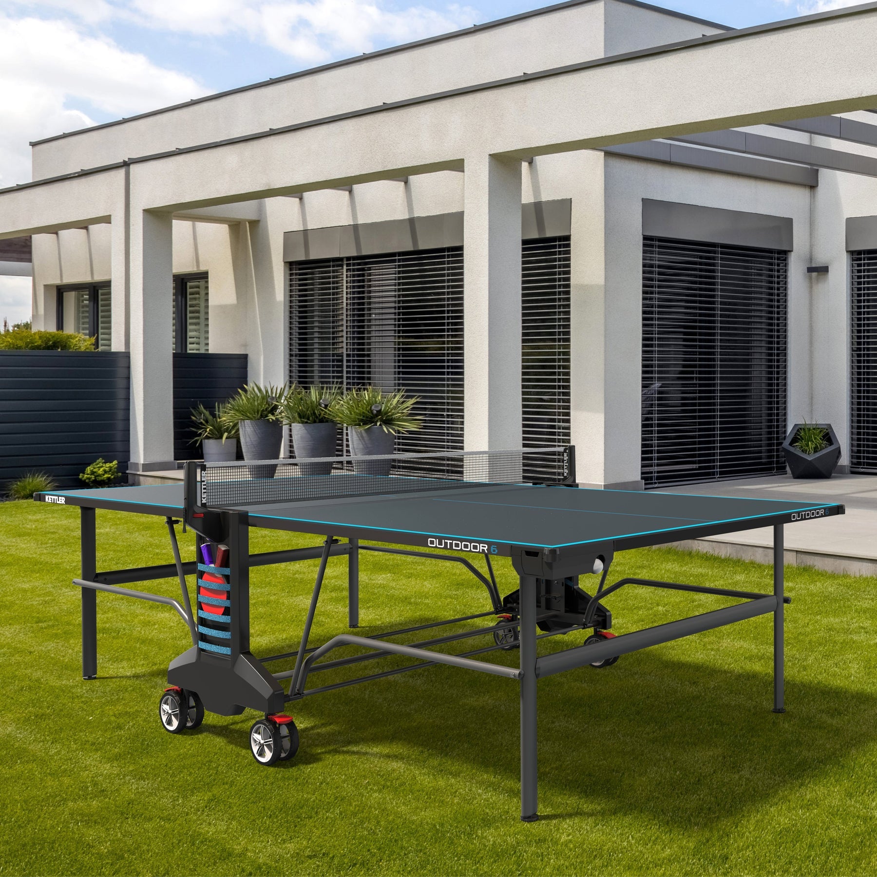 Outdoor 6 Table Tennis Table