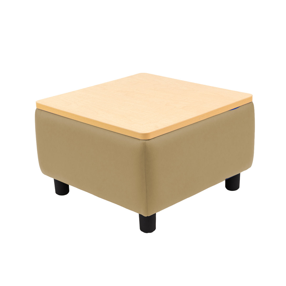 Kid Comfort Collective Modular End Table - Sand/Maple Grain