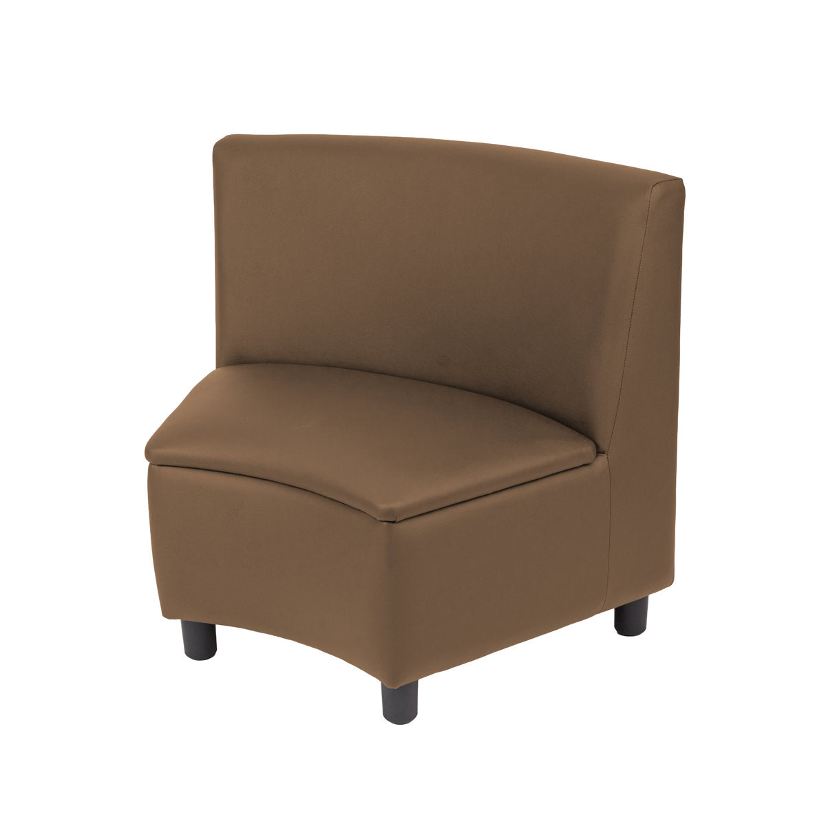 Kid Comfort Collective Modular Wedge Chair - Chocolate