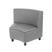 Kid Comfort Collective Modular Wedge Chair - Gray