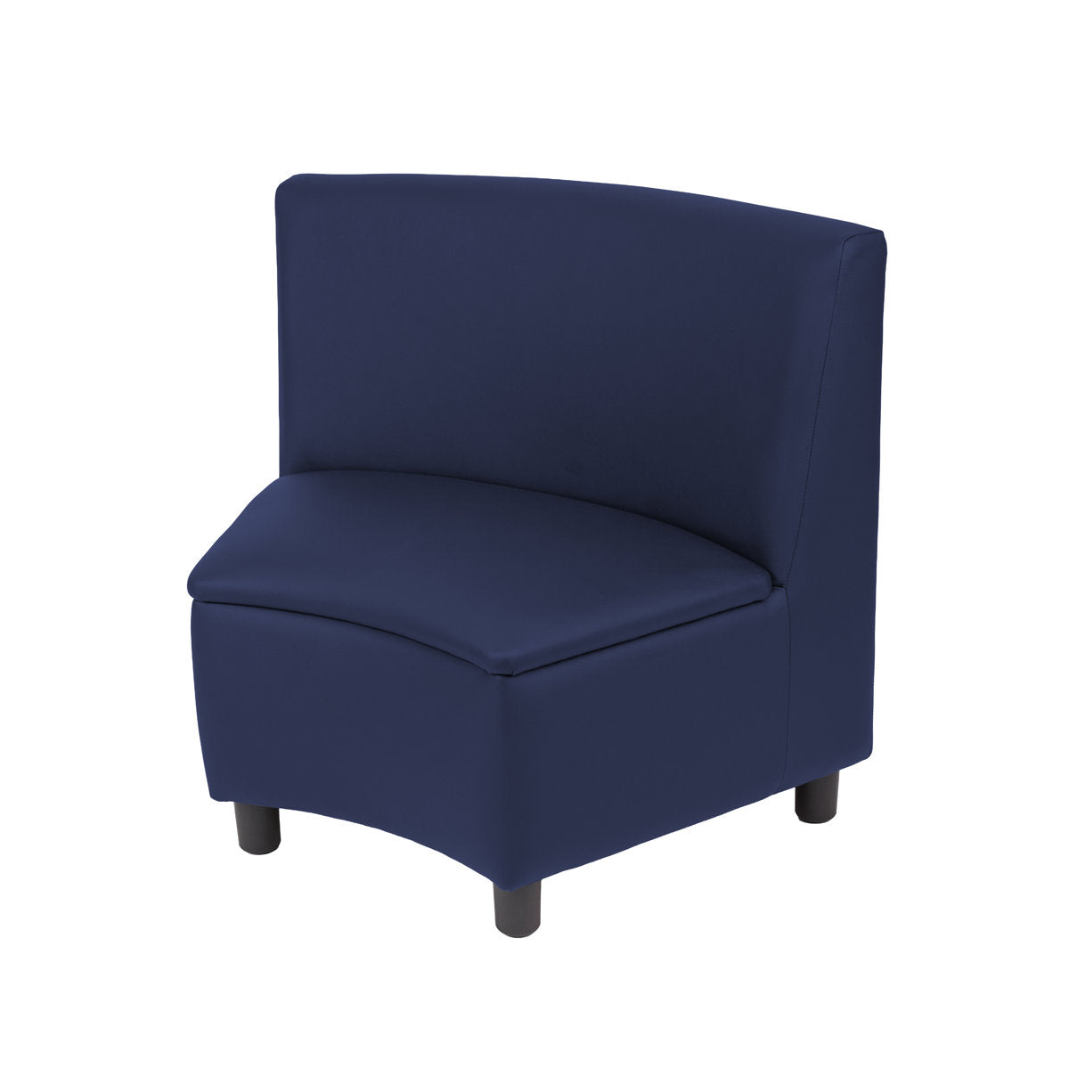 Kid Comfort Collective Modular Wedge Chair - Navy