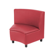 Kid Comfort Collective Modular Wedge Chairs, 4-Piece - Red