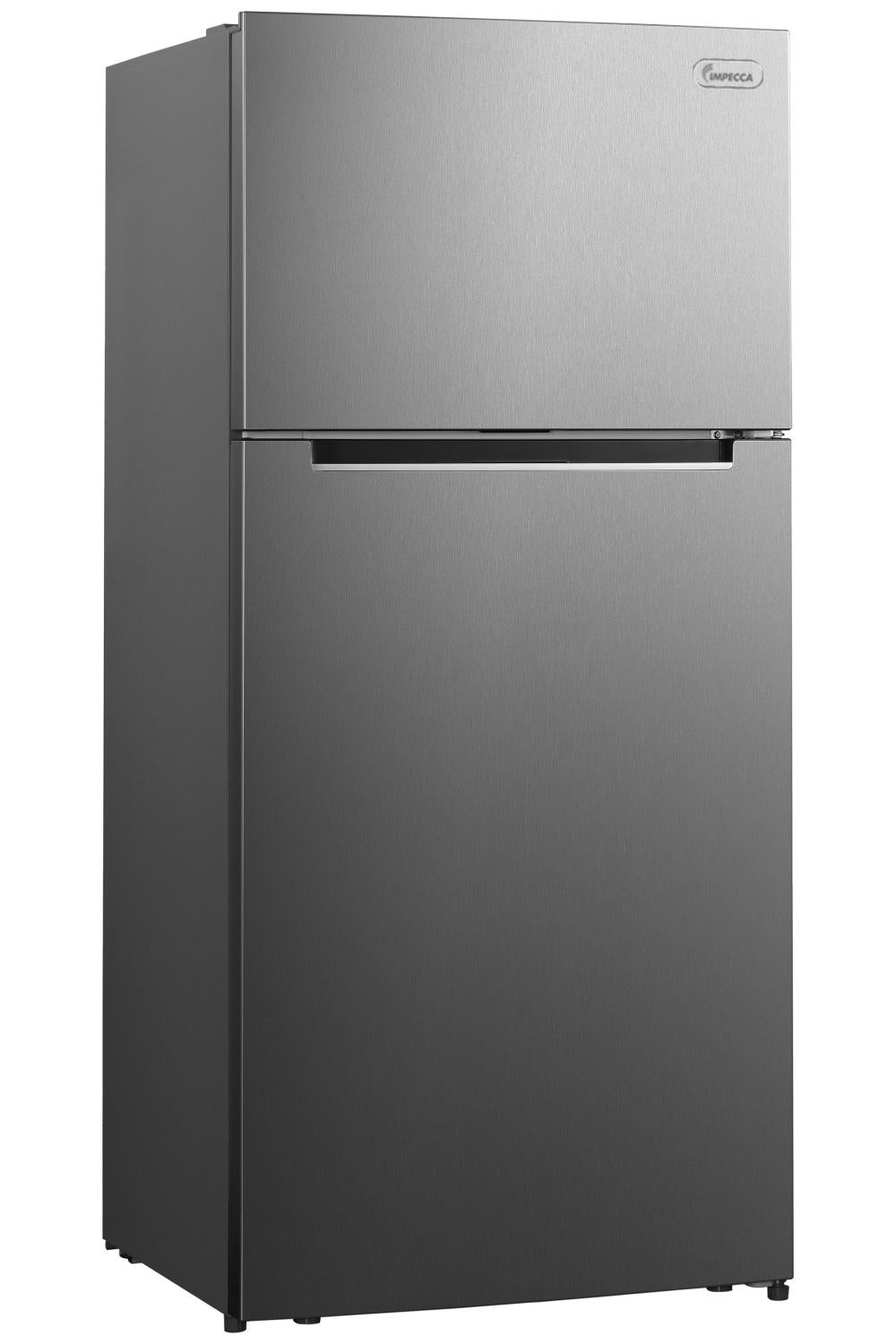 Impecca 17 Cu. Ft. Counter-depth Refrigerator with Top Mount Freezer - Stainless Steel