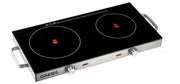 Courant Courant Double Ceramic Glass Cooktop - Stainless Steel
