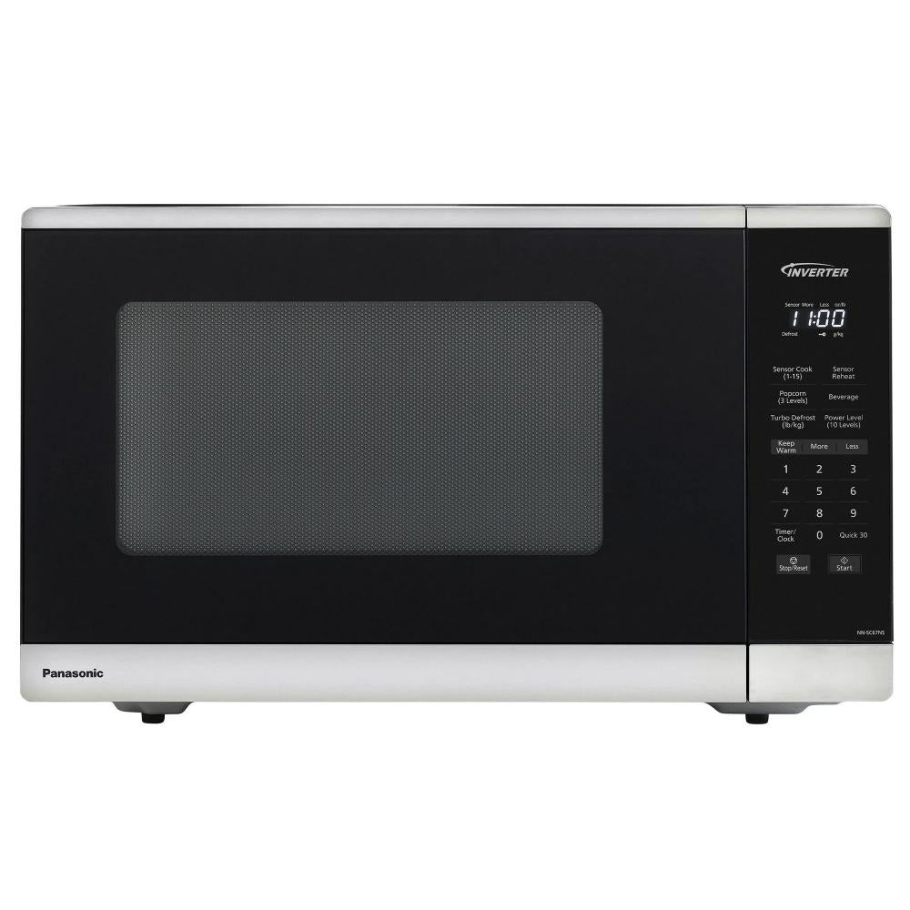 Panasonic Panasonic 1.3 Cu. Ft. Countertop Inverter Microwave Oven 1200W (NN-SC67NS) - Stainless Steel